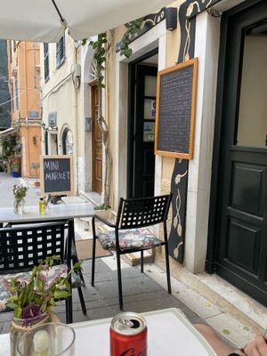   at Starenio Bakery in Corfu