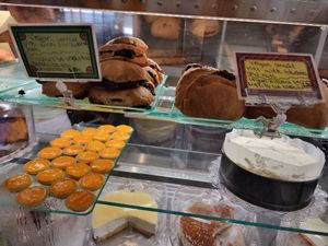 Vegan sweets at Starenio Bakery in Corfu