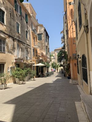   at Starenio Bakery in Corfu