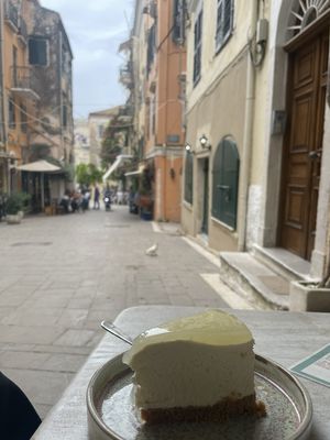   at Starenio Bakery in Corfu