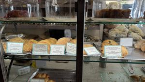   at Starenio Bakery in Corfu