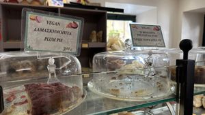   at Starenio Bakery in Corfu