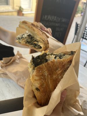   at Starenio Bakery in Corfu