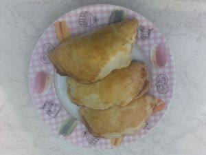 Vegan Mini Apple Pies at Starenio Bakery in Corfu