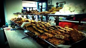 Daily variety of more than 7 vegan pies and sweets! (More, depending on the season - in Easter time almost everything is vegan, for example!) at Starenio Bakery in Corfu