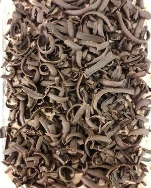 Vegan cake with tahini cream and bitter chocolate! at Starenio Bakery in Corfu