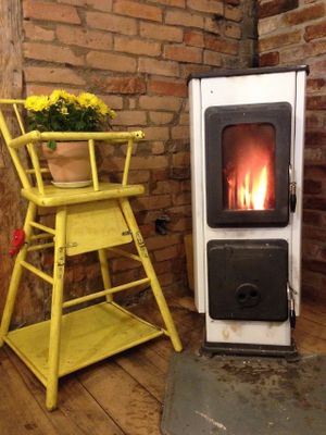Café Marta has two fire places and we welcome kids! at Marta Kohvik in Tallinn
