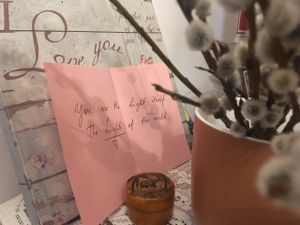 You´ll be filled with light and love at Marta Kohvik. at Marta Kohvik in Tallinn