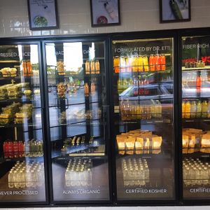 prepared food and drinks when you walk in at Dr Smood in South Miami