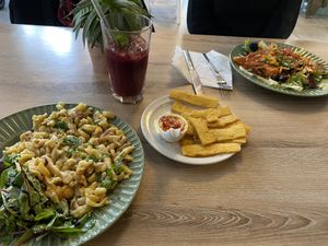Lunch at Süsse Marie Veganerie in Karlsruhe