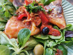 "Maultaschen"  at Süsse Marie Veganerie in Karlsruhe