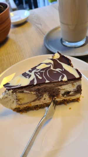 BananenSchokoCremeTorte at Süsse Marie Veganerie in Karlsruhe