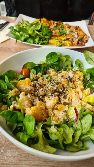 KürbisNockerl 😋 at Süsse Marie Veganerie in Karlsruhe