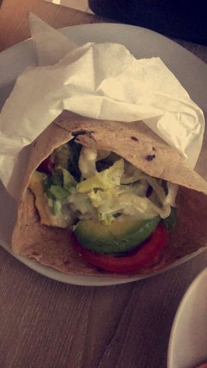 soya doner at Süsse Marie Veganerie in Karlsruhe