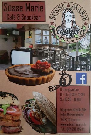 Zettel  at Süsse Marie Veganerie in Karlsruhe