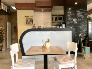 inside at Süsse Marie Veganerie in Karlsruhe