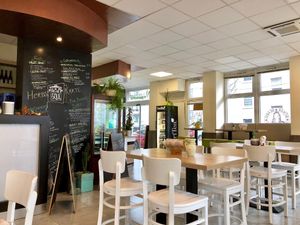 inside at Süsse Marie Veganerie in Karlsruhe