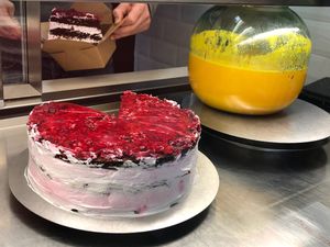 cakes!!! at Süsse Marie Veganerie in Karlsruhe