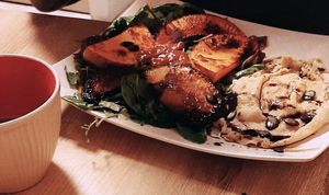 Ravioli at Süsse Marie Veganerie in Karlsruhe