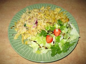 Allgaeuer Spaetzlepfanne at Süsse Marie Veganerie in Karlsruhe