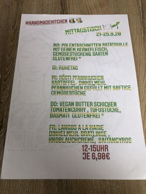 Weekly Special  at Süsse Marie Veganerie in Karlsruhe
