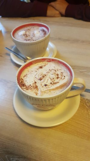 Vegan Hot Chocolate at Süsse Marie Veganerie in Karlsruhe