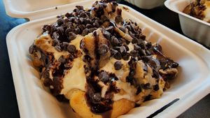 Cookie monster at Cinnaholic - Centennial in Las Vegas