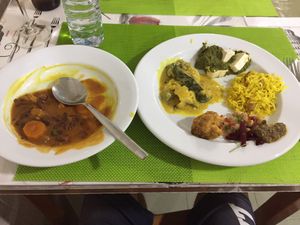 a mix of tastes at Lisbon Vegan Restaurante in Lisbon