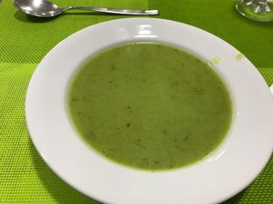 Sopa at Lisbon Vegan Restaurante in Lisbon