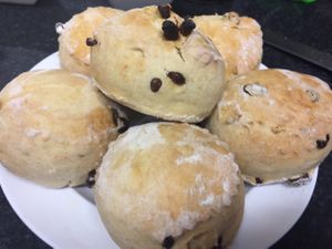 vegan scones for vegan cream tea at Lord Roberts on The Green in Croydon