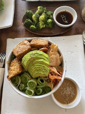“Japanese macro bowl” - tasty vegan fare!   at Vibe Cafe in Phnom Penh