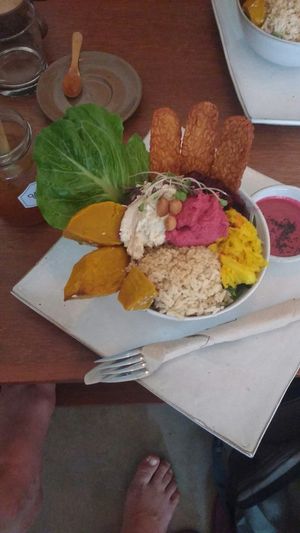 Bowl of goodness! at Vibe Cafe in Phnom Penh