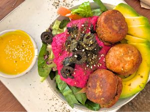 Falafel Bowl  at Vibe Cafe in Phnom Penh