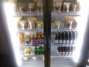 Drinks and nibbles at Vibe Cafe in Phnom Penh