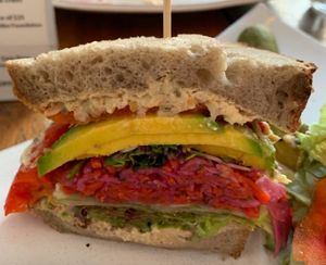 Chickpea Tuna at Vibe Cafe in Phnom Penh