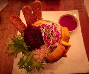 The Ritual Bowl - tastes as good as it looks at Vibe Cafe in Phnom Penh