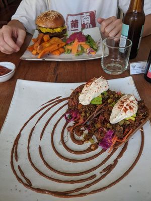 Tacos 🌮  at Vibe Cafe in Phnom Penh