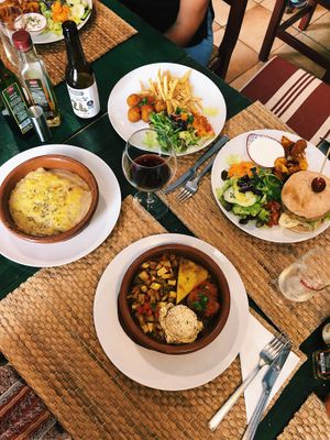 Plats  at ES VIU Vegetaria i Vins in Mallorca