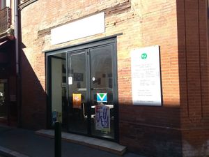 From outside at Veggie Corner in Toulouse