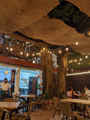 Restaurant at 100% Natural in Playa Del Carmen