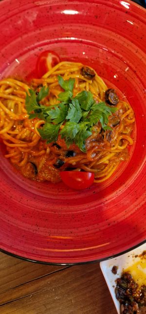 Spahetti at Constantine's Ark in Istanbul