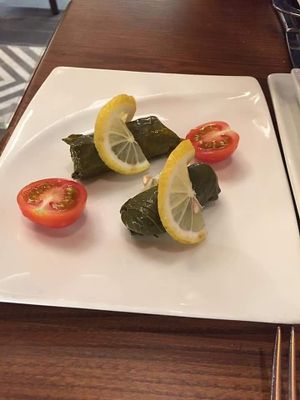 Dolmades at Constantine's Ark in Istanbul