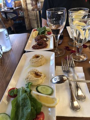 Hummus  at Constantine's Ark in Istanbul