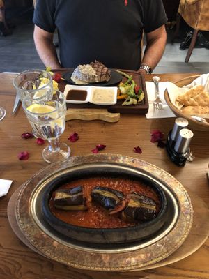 Main dish  at Constantine's Ark in Istanbul