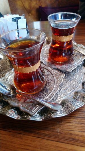 Tea at Constantine's Ark in Istanbul