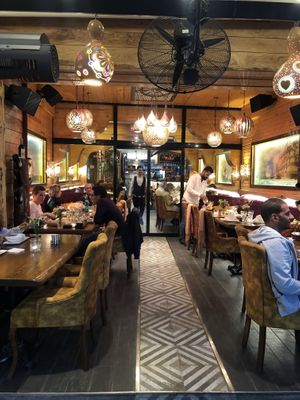 Ground floor seating at Constantine's Ark in Istanbul