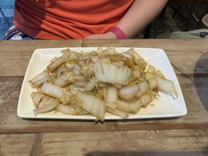 Stir fry Chinese leaf  at Pho in Birmingham