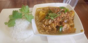 Classic curry tofu (vg) at Pho in Birmingham
