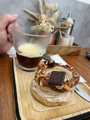 Paris-Brest, café glacé  at VG Pâtisserie in Paris