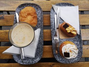 I want to stay here forever. at VG Pâtisserie in Paris